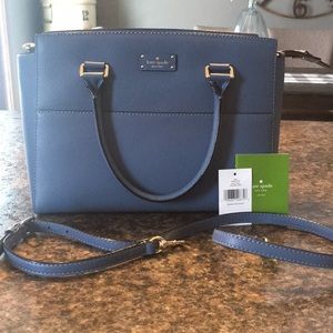 Kate Spade Lana Grove Street Consellblu Handbag